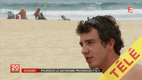 Le naturisme au 20h de France2