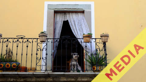 Il pratique le nudisme sur son balcon à Rennes