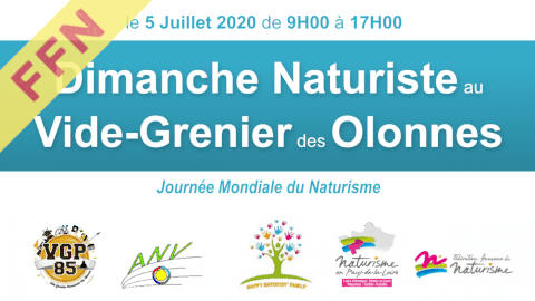 Vide-grenier naturiste aux Sables d'Olonne