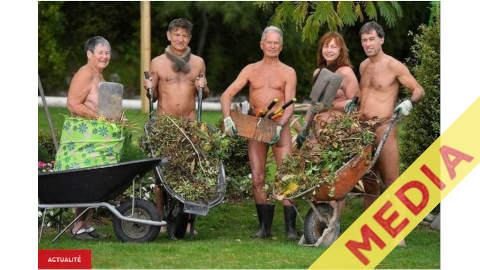 Vous pourriez voir des gens jardiner nus le 1er mai...